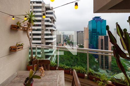 Varanda da Sala de apartamento para alugar com 1 quarto, 75m² em Planalto Paulista, São Paulo