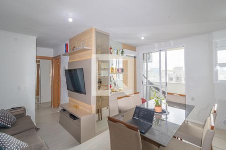 Sala/Cozinha de apartamento à venda com 2 quartos, 56m² em Olaria, Canoas