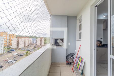 Varanda da Sala de apartamento à venda com 2 quartos, 56m² em Olaria, Canoas