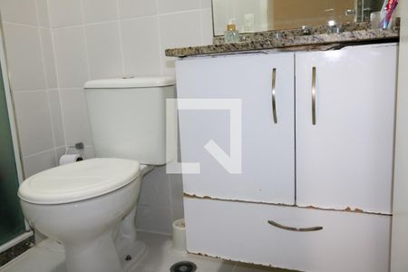 Banheiro da Suíte de apartamento à venda com 2 quartos, 51m² em Campestre, São Caetano do Sul