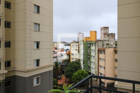 Vista da Sacada de apartamento à venda com 2 quartos, 51m² em Campestre, São Caetano do Sul
