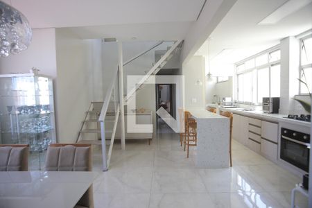 Sala de apartamento à venda com 4 quartos, 170m² em Jardim America, Belo Horizonte