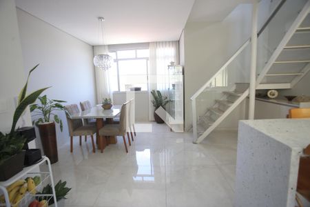 Sala de apartamento à venda com 4 quartos, 170m² em Jardim America, Belo Horizonte