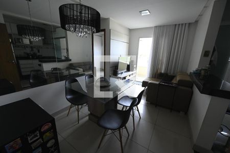 Sala de apartamento para alugar com 2 quartos, 54m² em Parque Real de Goiânia, Aparecida de Goiânia