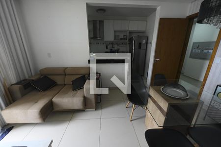 Sala de apartamento para alugar com 2 quartos, 54m² em Parque Real de Goiânia, Aparecida de Goiânia