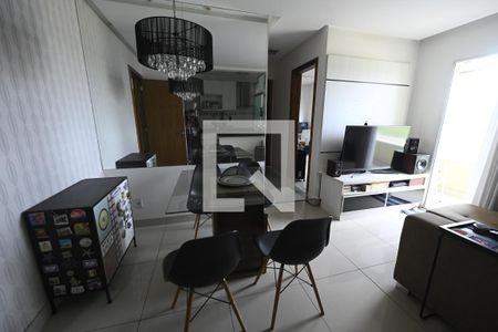 Sala de apartamento para alugar com 2 quartos, 54m² em Parque Real de Goiânia, Aparecida de Goiânia