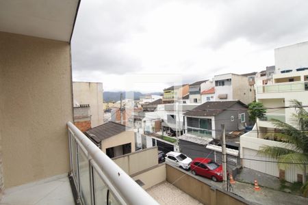 Varanda da Sala de casa de condomínio para alugar com 1 quarto, 40m² em Freguesia (jacarepaguá), Rio de Janeiro