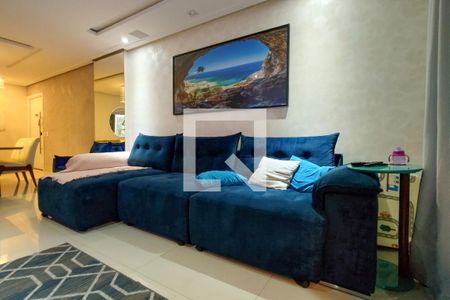 Sala de apartamento para alugar com 3 quartos, 182m² em Canto do Forte, Praia Grande