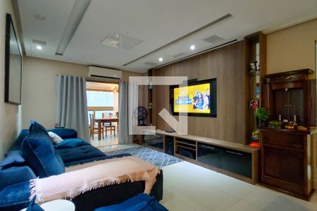 Sala de apartamento para alugar com 3 quartos, 182m² em Canto do Forte, Praia Grande