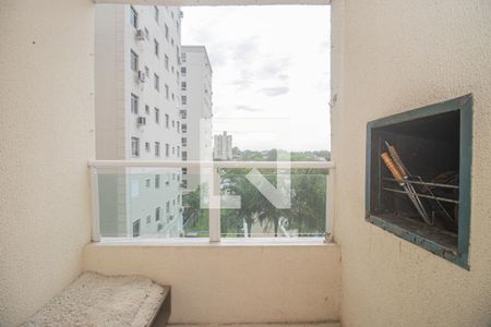 Varanda da Sala de apartamento à venda com 2 quartos, 54m² em Protásio Alves, Porto Alegre