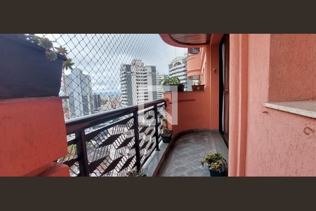 Varanda Sala de apartamento à venda com 4 quartos, 160m² em Centro, Santo André