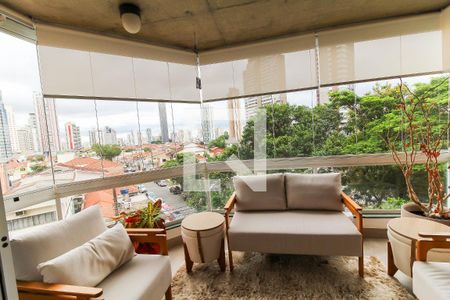 Varanda de apartamento à venda com 3 quartos, 145m² em Tatuapé, São Paulo