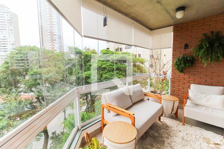 Varanda de apartamento à venda com 3 quartos, 145m² em Tatuapé, São Paulo