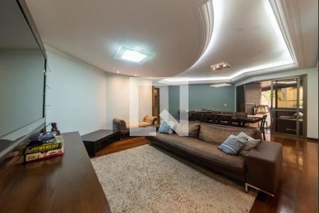 Sala de apartamento à venda com 4 quartos, 200m² em Santo Antônio, São Caetano do Sul