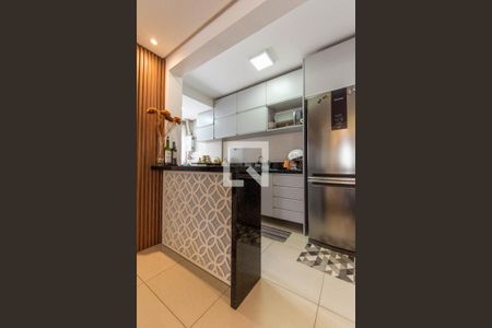 Cozinha de apartamento à venda com 3 quartos, 69m² em Harmonia, Canoas