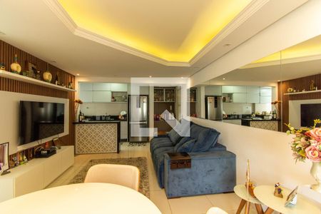 Sala de apartamento à venda com 3 quartos, 69m² em Harmonia, Canoas
