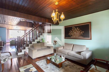 Sala de estar 1 de casa à venda com 5 quartos, 500m² em Santa Rosa, Belo Horizonte
