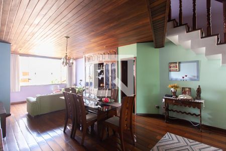 Sala de Jantar de casa à venda com 5 quartos, 500m² em Santa Rosa, Belo Horizonte
