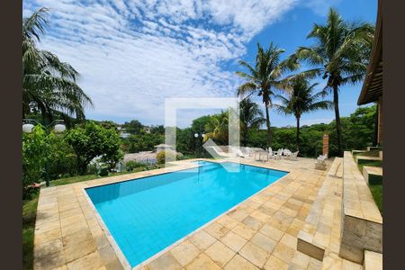 Piscina de casa de condomínio à venda com 4 quartos, 320m² em Lagoa Santa, Lagoa Santa