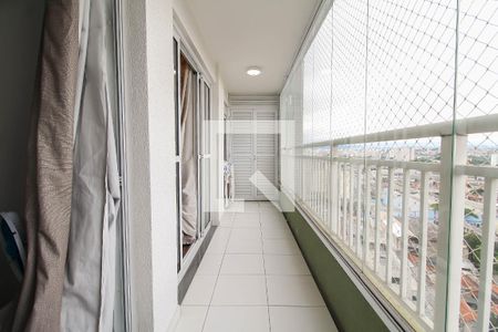 Varanda da Sala de apartamento à venda com 2 quartos, 49m² em Belém, São Paulo
