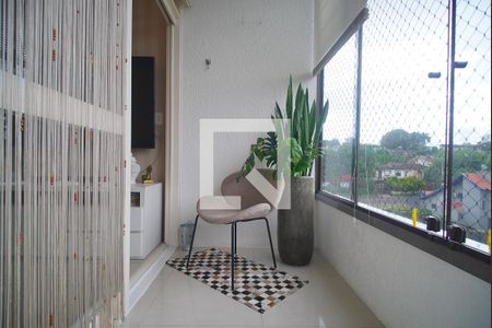 Varanda da Sala de apartamento à venda com 2 quartos, 60m² em Boa Vista, Novo Hamburgo