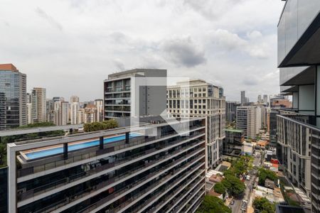 Varanda de kitnet/studio à venda com 1 quarto, 42m² em Itaim Bibi, São Paulo