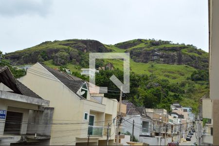 Vista da Varanda  de casa de condomínio à venda com 3 quartos, 200m² em Taquara, Rio de Janeiro