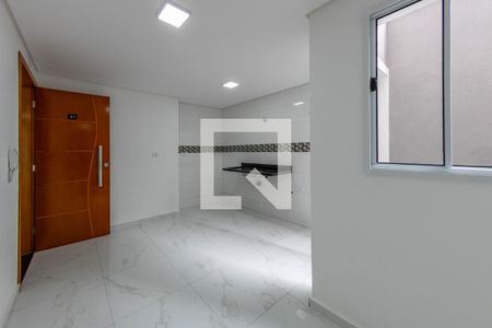 Sala/Cozinha de apartamento para alugar com 2 quartos, 38m² em Vila Paulo Silas, São Paulo