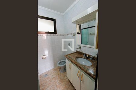 Banheiro da Suíte de apartamento para alugar com 3 quartos, 120m² em Vila Metalurgica, Santo André