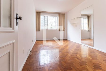 Sala e Quarto de apartamento à venda com 1 quarto, 35m² em República, São Paulo