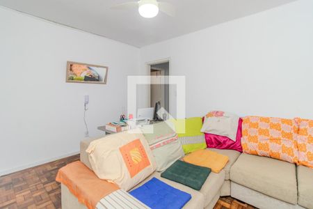 Sala de apartamento à venda com 3 quartos, 84m² em Cristal, Porto Alegre