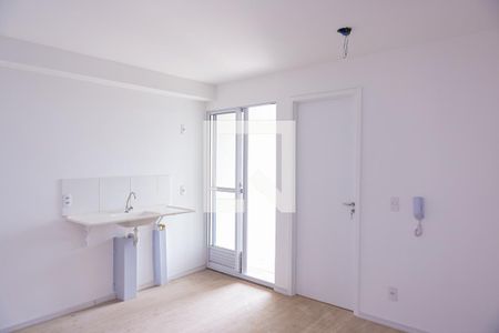 Sala/Cozinha e Área de Serviço de casa à venda com 2 quartos, 39m² em Cangaíba, São Paulo