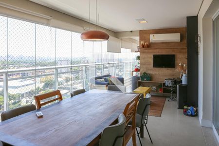 Varanda Gourmet de apartamento à venda com 3 quartos, 145m² em Barra Funda, São Paulo