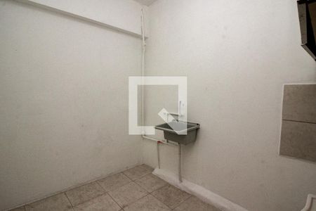 Cozinha e Área de Serviço de kitnet/studio para alugar com 1 quarto, 29m² em Menino Deus, Porto Alegre