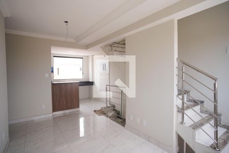 Sala de apartamento à venda com 3 quartos, 135m² em Santa Branca, Belo Horizonte