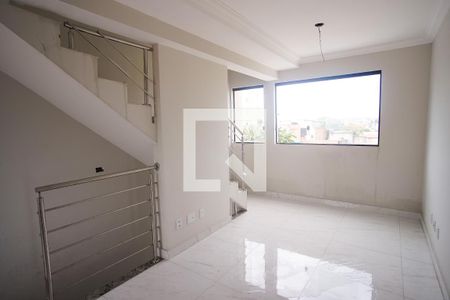 Sala de apartamento à venda com 3 quartos, 135m² em Santa Branca, Belo Horizonte
