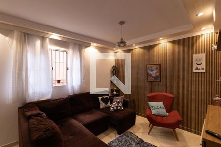 Sala de casa de condomínio para alugar com 3 quartos, 140m² em Burgo Paulista, São Paulo