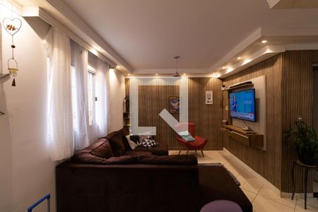 Sala de casa de condomínio para alugar com 3 quartos, 140m² em Burgo Paulista, São Paulo