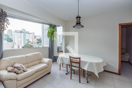 Sala de apartamento à venda com 3 quartos, 110m² em Grajau, Belo Horizonte