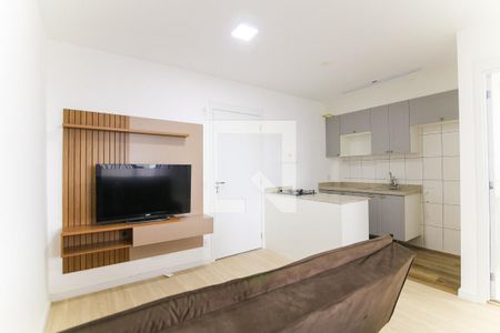 Sala de apartamento para alugar com 1 quarto, 26m² em Jardim Panorama, São Paulo