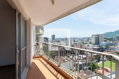 Varanda da Sala de apartamento à venda com 3 quartos, 142m² em Grajau, Rio de Janeiro