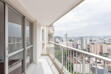 Varanda da Sala de apartamento à venda com 3 quartos, 142m² em Grajau, Rio de Janeiro