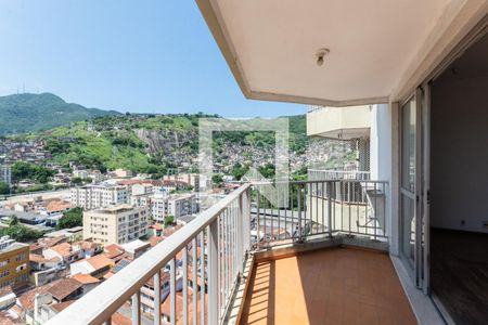 Varanda da Sala de apartamento à venda com 3 quartos, 142m² em Grajau, Rio de Janeiro