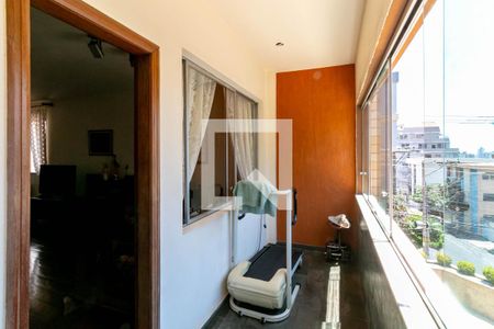 Varanda da Sala de apartamento à venda com 4 quartos, 132m² em Gutierrez, Belo Horizonte