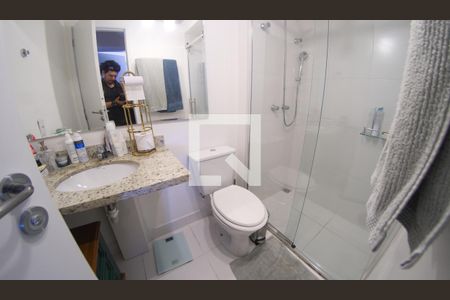 Banheiro da Suíte de apartamento à venda com 2 quartos, 65m² em Vila São Silvestre, São Paulo