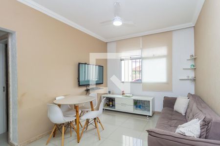Sala de apartamento à venda com 2 quartos, 47m² em Horto, Belo Horizonte