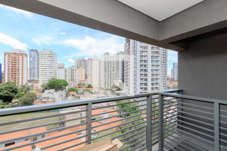 Varanda de kitnet/studio para alugar com 1 quarto, 26m² em Jardim das Acacias, São Paulo