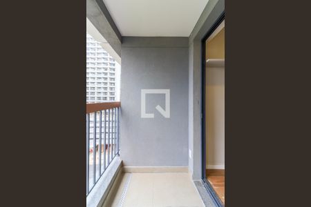 Varanda da Sala de apartamento para alugar com 2 quartos, 42m² em Brooklin Paulista, São Paulo