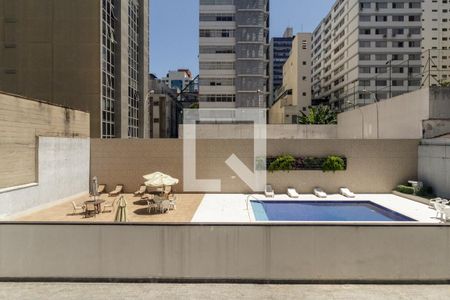 Vista da Sala de apartamento à venda com 4 quartos, 170m² em Higienópolis, São Paulo