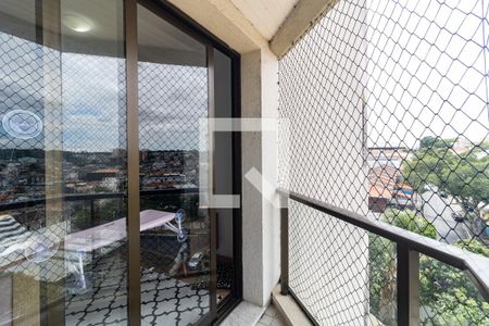 Varanda da Sala de apartamento à venda com 2 quartos, 60m² em Vila Santo Estefano, São Paulo